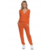 Combinaison pantalon taille élastique en maille modal PLUME