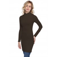 Tunique col montant manches longues en modal PENNY15