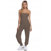 Combinaison bustier bandeau pantalon taille ruban en modal MAILY